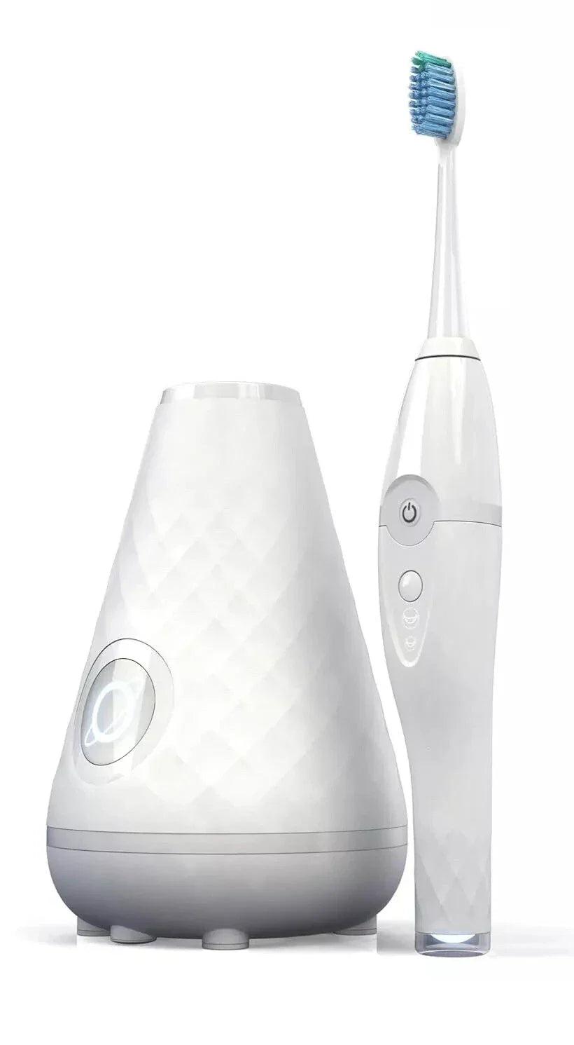 Tao Clean Sonic Toothbrush and Cleaning Station White - 2 Heads