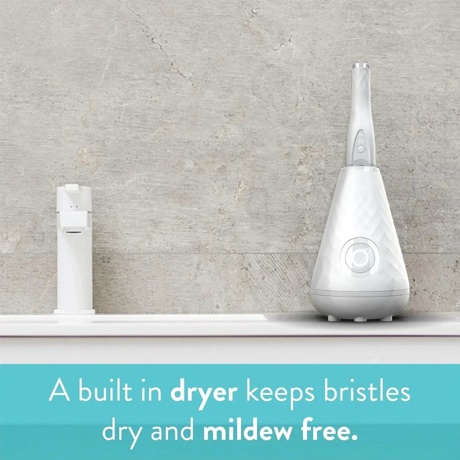Tao Clean Sonic Toothbrush and Cleaning Station White - 2 Heads